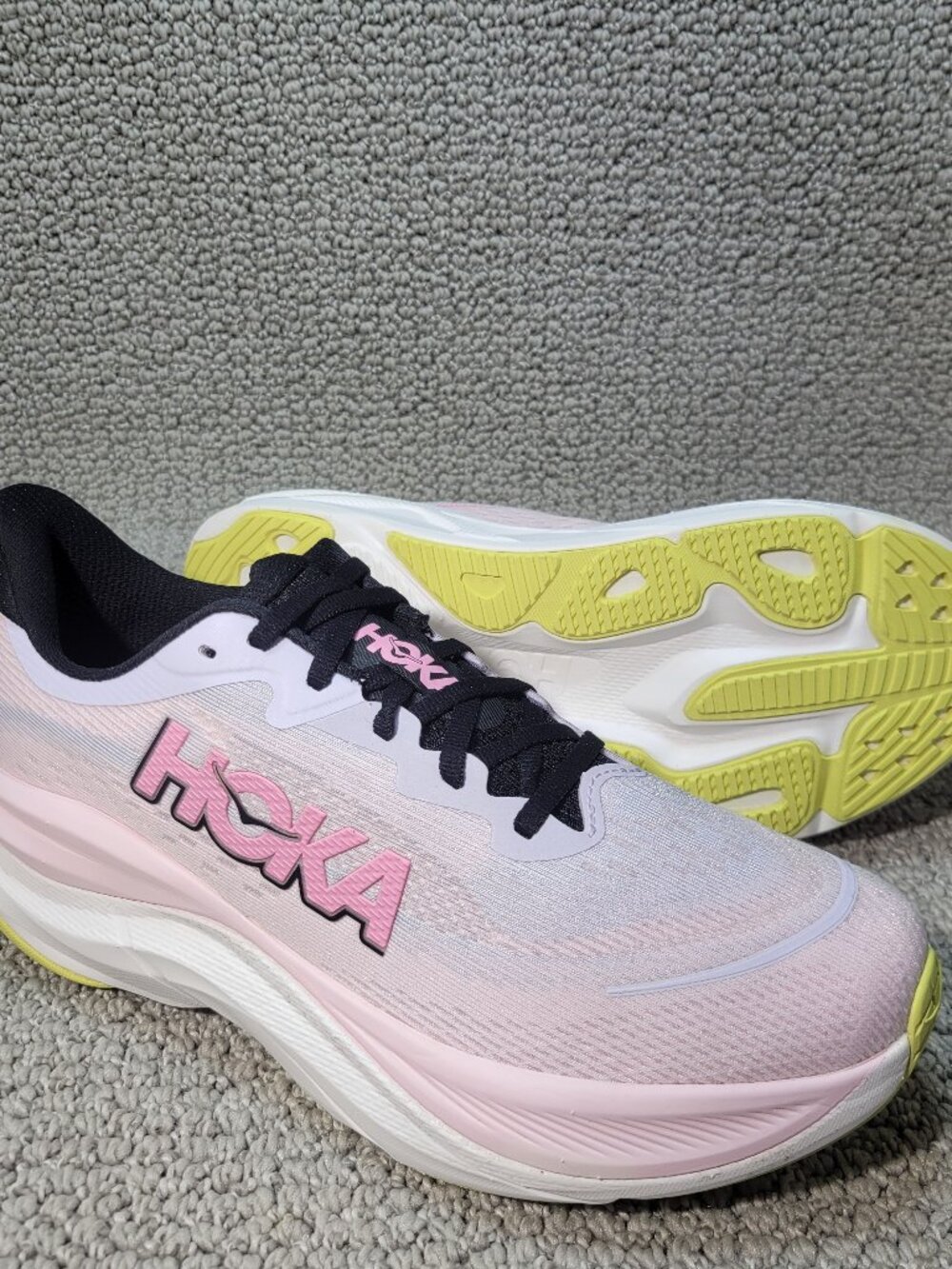 Hoka Skyflow Women's Size 8.5B Starlight Glow Carnation Running Shoes 1155113 - Picture 11 of 12